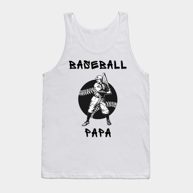 Baseball papa Tank Top by IOANNISSKEVAS